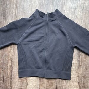 Zip-Up Cropped Jacket